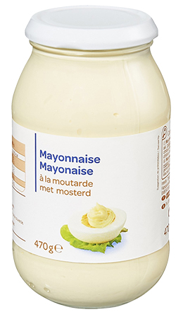 Mayonnaise à la moutarde 470 grs