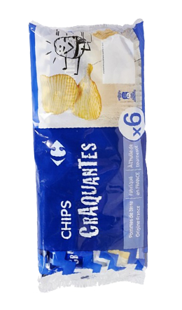 Chips Carrefour (60 x 30g)
