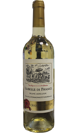 Vin Isabelle de France 75 cl (rouge et blanc moelleux)