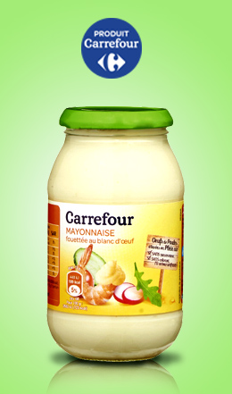 Bocal mayonnaise  718 grs Carrefour