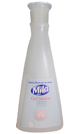 Gel hydroalcoolique MILA 250 ml