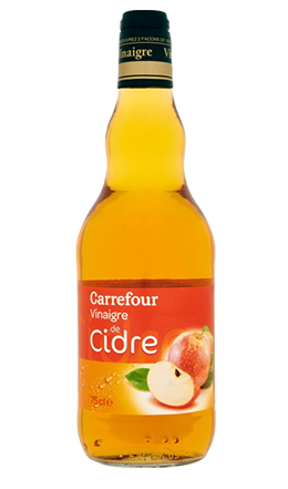 Vinaigre de cidre Carrefour 75 cl