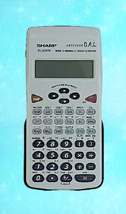 Calculatrice scientifique SHARP
