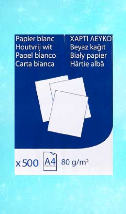 Rame papier A4 80g (bloc de 500 feuilles)