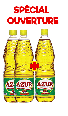 Huile Azur Gold 1 L (2+1 offert)