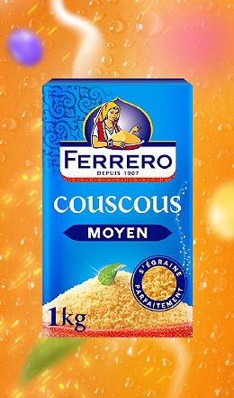 Couscous moyen FERRERO 1 kg