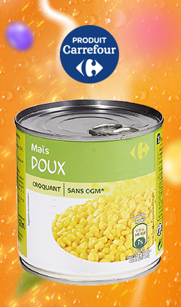 Maïs grain Carrefour