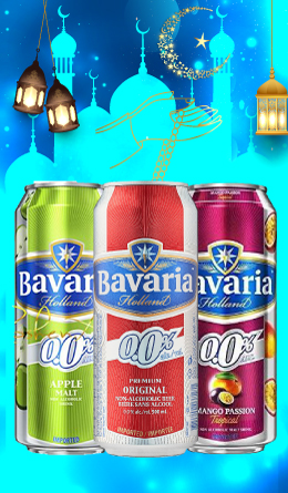 Bavaria 0%, 50Cl – Apple, Original, Mangue Passion
