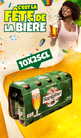 Bière Kœnigsbier, Pack 10X25Cl