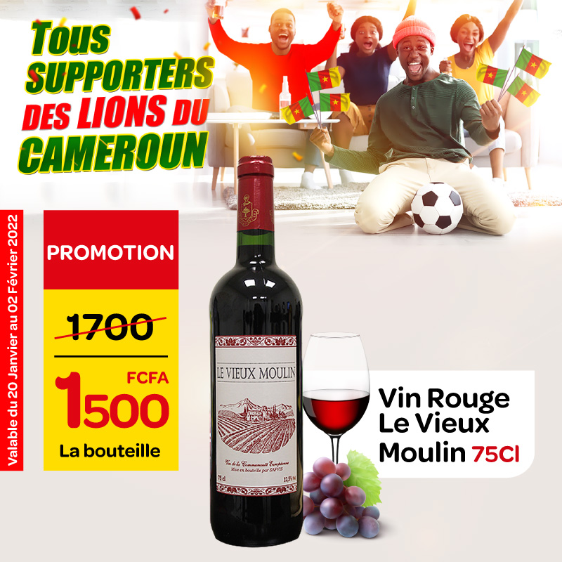 Vin Rouge Le Vieux Moulin 75Cl