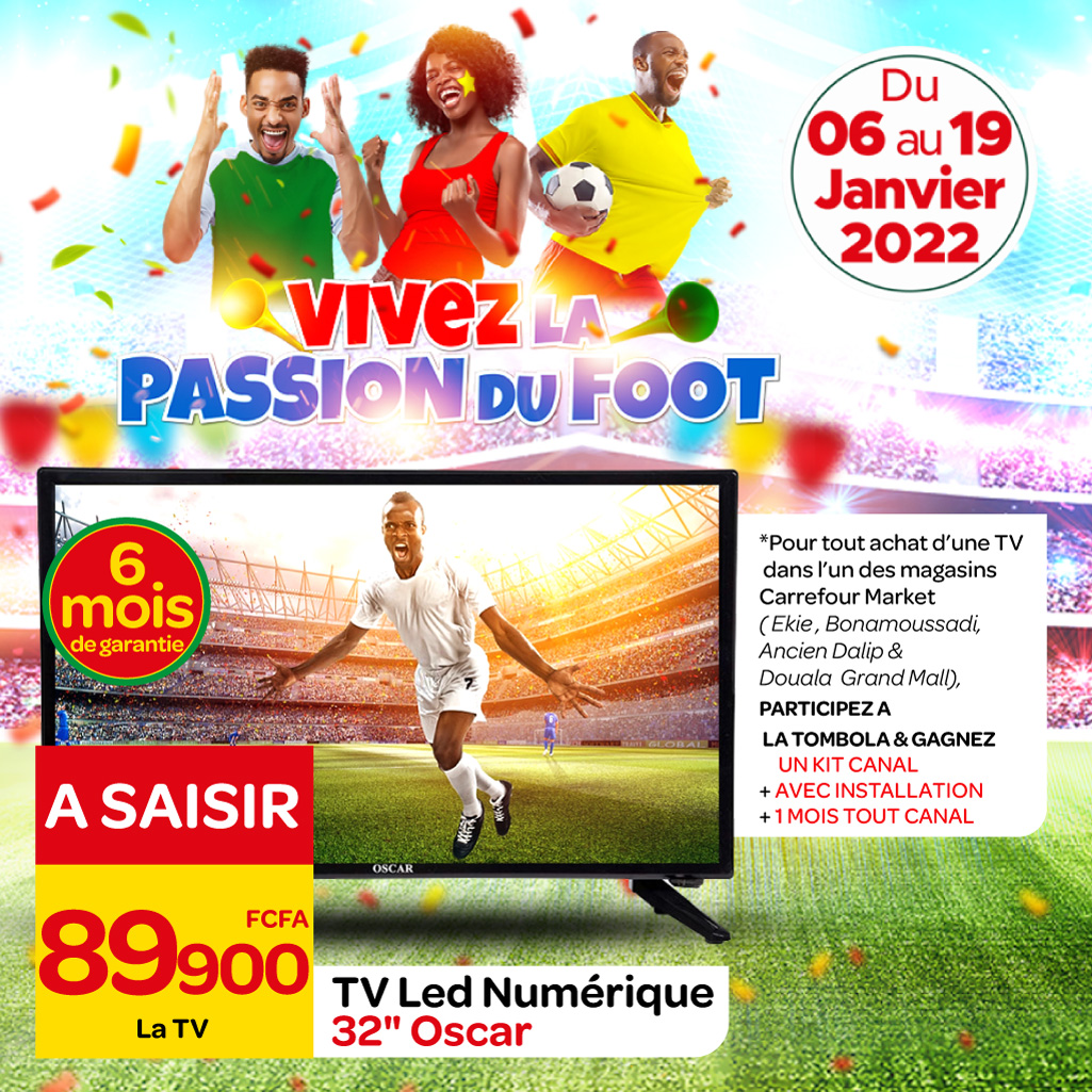 TV LED Numérique 32″ OSCAR