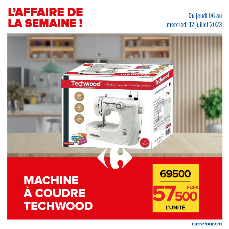 MACHINE A COUDRE TECHWOOD