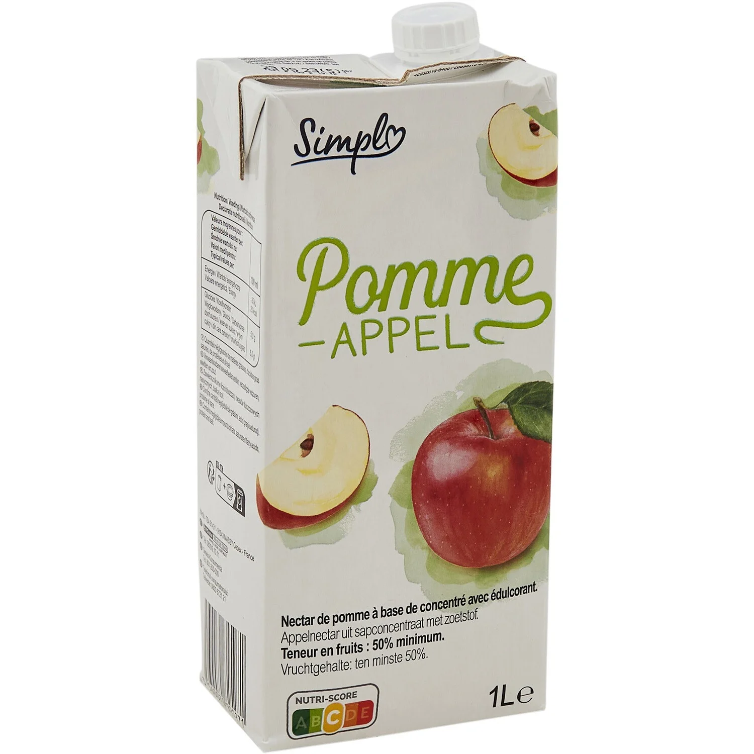 Nectar de pomme 1L SIMPL