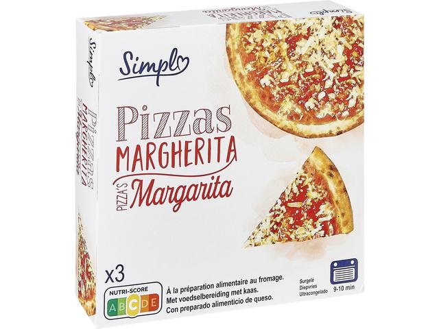 Pizza Margherita 3x300G SIMPL