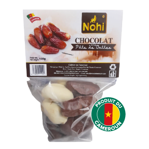 CHOCOLATS À LA PÂTE DE DATTES NOHI 150G